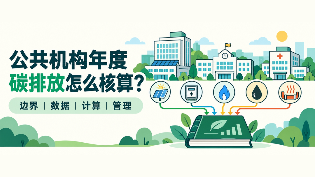 公共机构年度碳排放怎么核算?