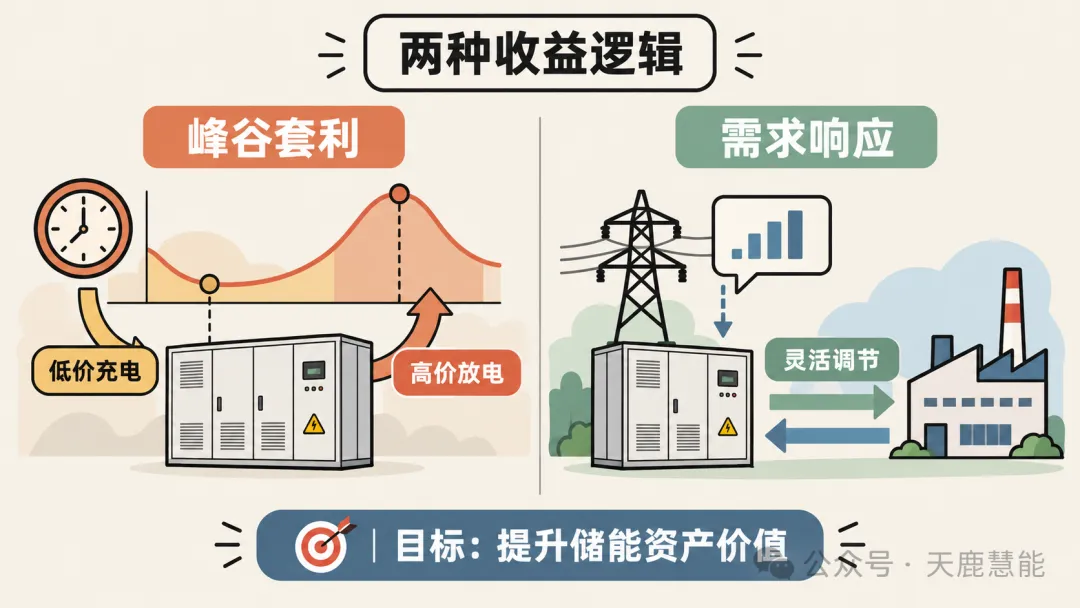 峰谷套利与需求响应的区别